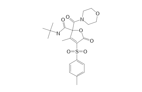 N-TERT.-BUTYL-3-METHYL-2-(MORPHOLINOCARBONYL)-5-OXO-4-TOSYL-2,5-DIHYDROFURAN-2-CARBOXAMIDE