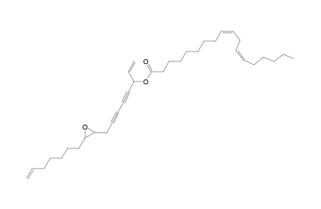 GINSENOYNE-A-LINOLEATE;9,10-EPOXY-1,16-HEPTADECADIENE-4,6-DIYN-3-OL-3-LINOLEATE