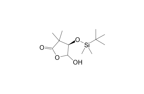 (4R)-4-[tert-butyl(dimethyl)silyl]oxy-3,3-dimethyl-5-oxidanyl-oxolan-2-one