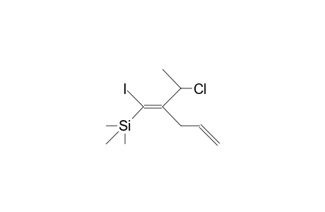 (Z)-1-Trimethylsilyl-1-iodo-2-(1-chloro-ethyl)-1,4-pentadiene