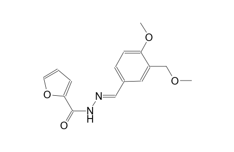 N'-{(E)-[4-methoxy-3-(methoxymethyl)phenyl]methylidene}-2-furohydrazide