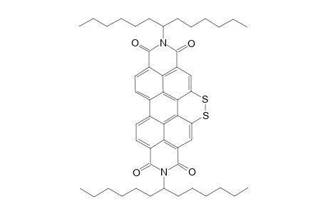 N,N'-bis(1'-Hexylheptyl)-1,12-(dithia)perylene-3,4 : 9,10-bis(dicarboximide)