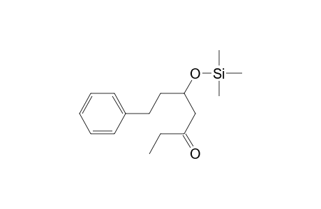 5-Trimethylsilyloxy-7-phenylheptanone-3