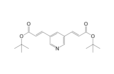 Di(tert-butyl) 3,3'-Pyridine-3,5-diylbis[(E)-prop-2-enoate]