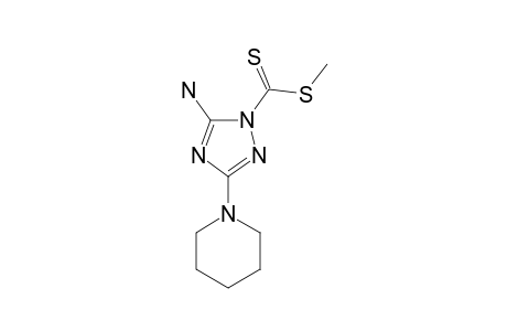 METHYL-(5-AMINO-3-PIPERIDINO-1,2,4-TRIAZOL-1-YL)-DITHIOCARBONATE