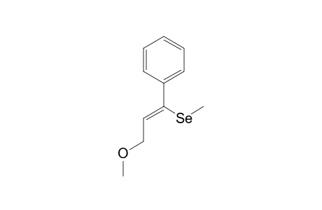 (Z)-3-Methoxy-1-phenyl-1-(methylseleno)propene