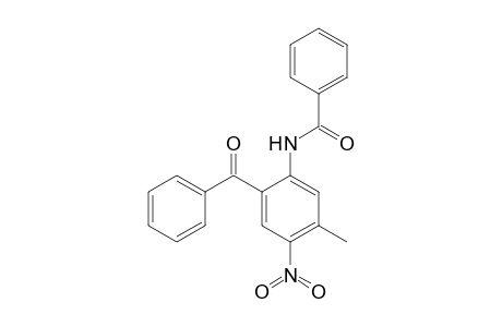 Benzamide, N-(2-benzoyl-5-methyl-4-nitrophenyl)-
