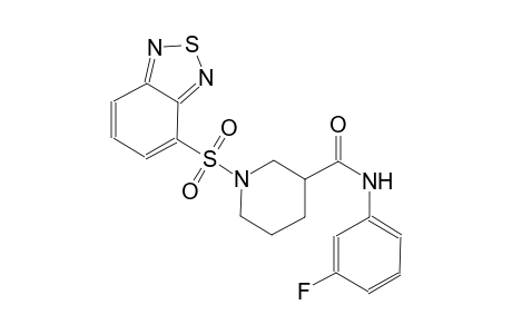 3-piperidinecarboxamide, 1-(2,1,3-benzothiadiazol-4-ylsulfonyl)-N-(3-fluorophenyl)-
