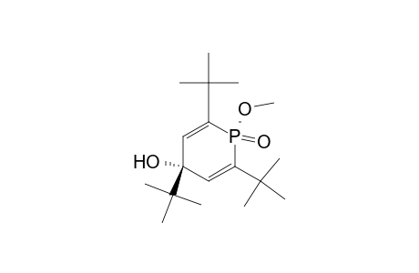 4-Phosphorinol, 2,4,6-tris(1,1-dimethylethyl)-1,4-dihydro-1-methoxy-, 1-oxide, cis-