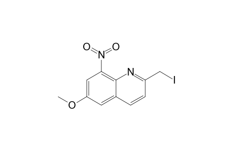 2-(iodanylmethyl)-6-methoxy-8-nitro-quinoline