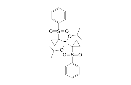 BIS-[1-(PHENYLSULFONYL)-CYCLOPROPYL-C,O]-BIS-(2-PROPANOLATO)-TITANIUM