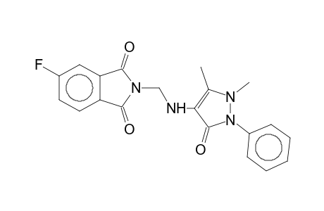 N-[(1,5-Dimethyl-3(2H)-oxo-2-phenyl-4-pyrazolyl)aminomethyl]-4-fluorophthalimide