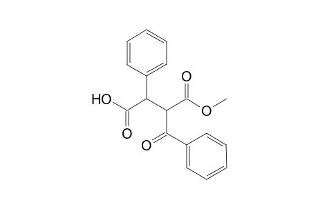 RS(SR)-.beta.-Benzoyl-.beta.-carbomethoxy-.alpha.-phenylpropionic acid