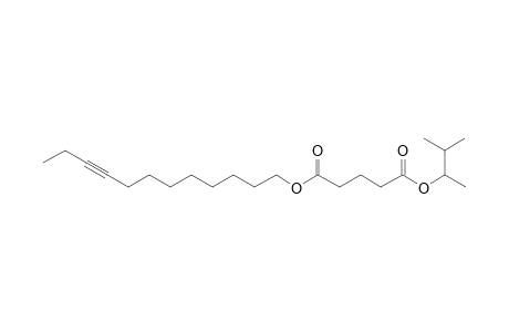 Glutaric acid, 3-methylbut-2-yl dodec-9-yn-1-yl ester