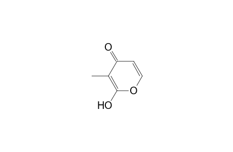 4H-Pyran-4-one, 2-hydroxy-3-methyl-