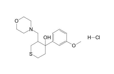 4-(3'-Methoxyphenyl)-3-(morpholinomethyl)-tetrahydrothiopyran-4-ol - hydrochloride