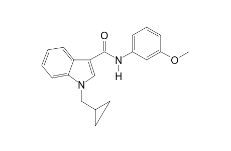 1-(Cyclopropylmethyl)-N-(3-methoxyphenyl)-1H-indole-3-carboxamide