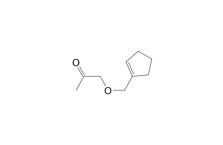 2-Propanone,1-(1-cyclopenten-1-ylmethoxy)-