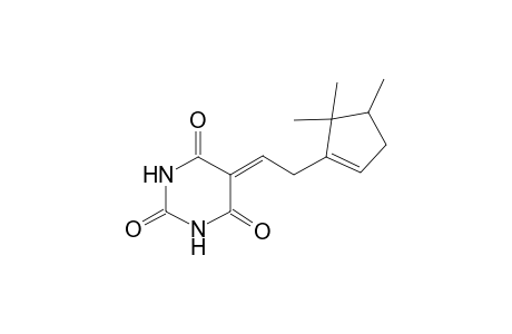 5-[2-(4,5,5-Trimethyl-1-cyclopenten-1-yl)ethylidene]-2,4,6(1H,3H,5H)-pyrimidinetrione