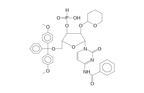 5'-O-DIMETHOXYTRITYL-2'-O-TETRAHYDROPYRANYL-N4-BENZOYLCYTIDINE-3'-PHOSPHITE
