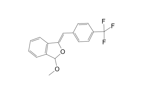 3-Methoxy-1-[4'-(trifluoromethyl)phenyl]methylene-3-hydroxyisobenzofuran