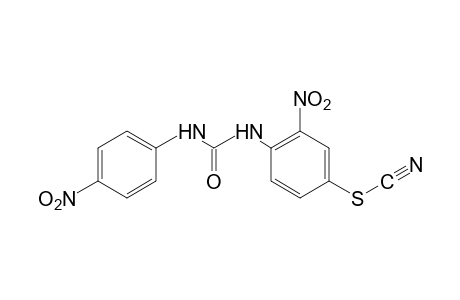 thiocyanic acid, 3-nitro-4-[3-(p-nitrophenyl)ureido]phenyl ester