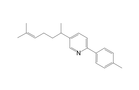 5-(6-Methylhept-5-en-2-yl)-2-p-tolylpyridine