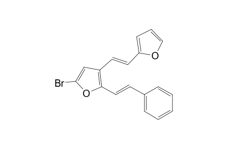 trans,trans-5-Bromo-3-[2-(2-furyl)ethenyl]-2-(2-phenylethenyl)furan