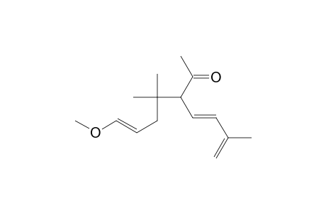 (4E)-3-[(E)-4-methoxy-1,1-dimethyl-but-3-enyl]-6-methyl-hepta-4,6-dien-2-one
