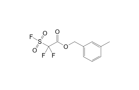(3-methylphenyl)methyl 2,2-bis(fluoranyl)-2-fluorosulfonyl-ethanoate