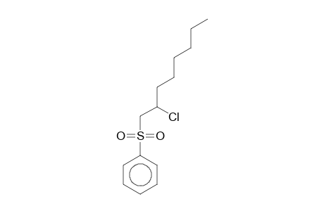 [(2-Chlorooctyl)sulfonyl]benzene