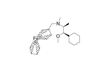 (1R,2S)-N-Ferrocenylmethyl-N-methyl-1-cyclohexyl-1-methoxyprop-2-ylamine