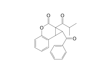 4,5-Benzo-endo-7-benzoyl-1-isobutyryl-3-oxa-cis-bicyclo[4.1.0]hept-4-en-2-one