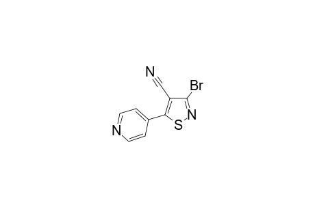 3-Bromo-5-(pyridin-4-yl)isothiazole-4-carbonitrile