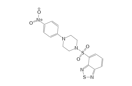 2,1,3-benzothiadiazole, 4-[[4-(4-nitrophenyl)-1-piperazinyl]sulfonyl]-