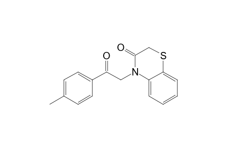 2H-1,4-Benzothiazin-3(4H)-one, 4-[2-(4-methylphenyl)-2-oxoethyl]-