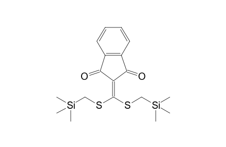 2-Bis(trimethylsilylmethylthio)methylene-1,3-indandione