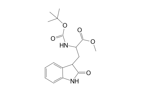 2-Oxo-3-{[2'-(methoxycarbonyl)-2'-[(butoxycarbonyl)amino]ethyl}-2,3-dihydrobenzopyrrole