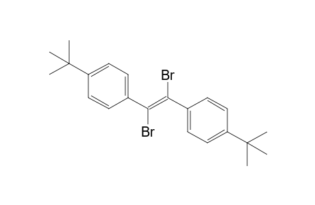 (E)-.alpha.,.beta.-Dibromo-4,4'-di-t-butylstilbene