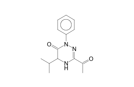3-Acetyl-5-isopropyl-1-phenyl-4,5-dihydro-1H-[1,2,4]triazin-6-one