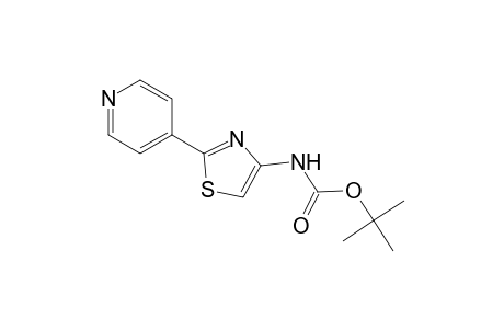 tert-Butyl N-(2-Pyridin-4-yl-[1,3]-thiazol-4-yl)carbamate