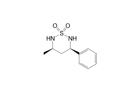 cis-3-methyl-5-phenyl-1,2,6-thiadiazinane 1,1-dioxide