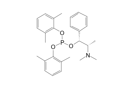 (1R,2S)-2-Dimethylamino-1-phenylpropyl Bis(2,6-dimethylphenyl) Phosphite