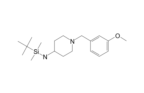 1-(3-Methoxybenzyl)-4-piperidinamine, N-(tert-butyldimethylsilyl)-