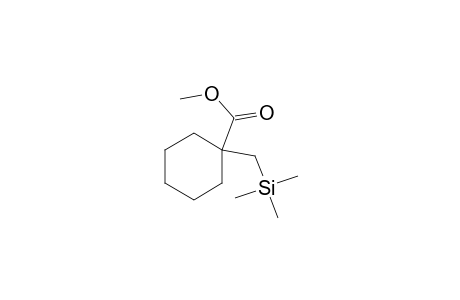 Cyclohexanecarboxylic acid, 1-[(trimethylsilyl)methyl]-, methyl ester