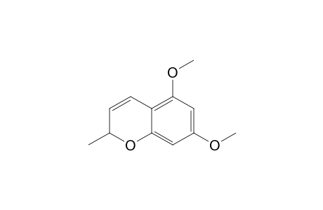 CHROMENE-I;5,7-DIMETHOXY-2-METHYL-2H-BENZOPYRAN