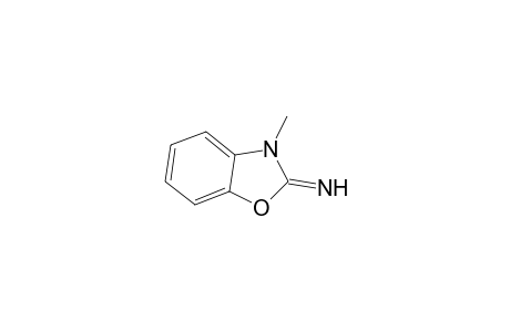 2(3H)-Benzoxazolimine, 3-methyl-