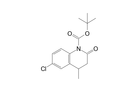 6-Chloro-2-keto-4-methyl-3,4-dihydroquinoline-1-carboxylic acid tert-butyl ester