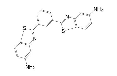 2,2'-m-PHENYLENEBIS[5-AMINOBENZOTHIAZOLE]