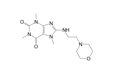 1,3,7-trimethyl-8-(2-morpholin-4-ylethylamino)purine-2,6-dione